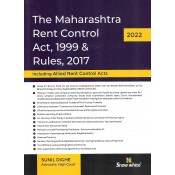 Snow White Publication's The Maharashtra Rent Control Act, 1999 & Rules, 2017 by Adv. Sunil Dighe